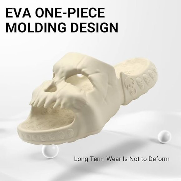 Skull Slide Sandals - Picture 5 of 6